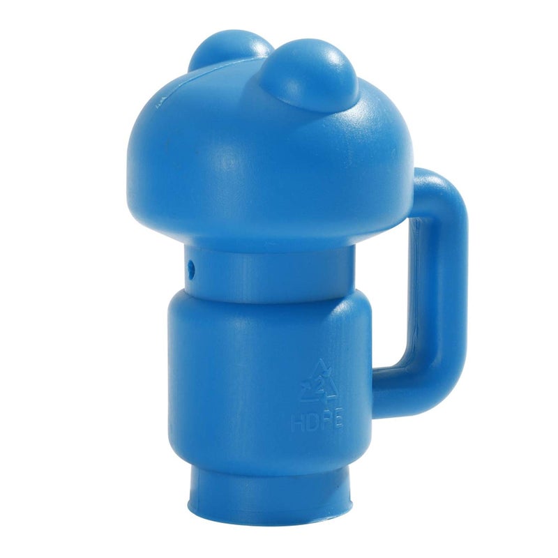 ZIZILAND 1.26" Diameter Trampoline Enclosure Pole Cap for Net Hook, 6 Pieces, Blue, Only Fit in 32mm(1.26in) Diameter Trampoline Pole - Image 3